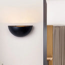 Axyaa Cave Stone Bedside Lamp Antique Style Sconce Light