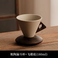 Axyaa Coarse Ceramic Latte Coffee Cup for Home Decor Ornament