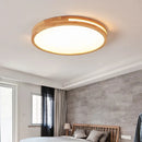 Axyaa Nordic Wood LED Ceiling Light for Living Room & Bedroom