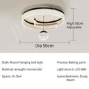 Axyaa Italian Rectangular Ceiling Lamp - Minimalist & Elegant Lighting