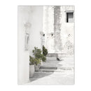 Axyaa Olive Tree Architecture Canvas Print Wall Art Posters for Living Room