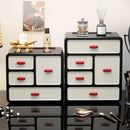 Axyaa Retro Luxury Cosmetic Organizer Makeup Storage Box