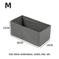 Axyaa Underwear Storage Box Organizer for Clothes, Socks, Pants - Foldable Wardrobe Drawers