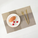 Axyaa PVC Placemats - Non-Slip Stain Resistant Table Mats for Dining, Indoor/Outdoor