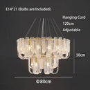 Axyaa Luxury LED Ceiling Chandelier Pendant Lighting Fixture