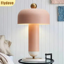Axyaa Princess Pink Desk Lamp for Modern Living Room, Nordic Children's Room, Girl Bedroom