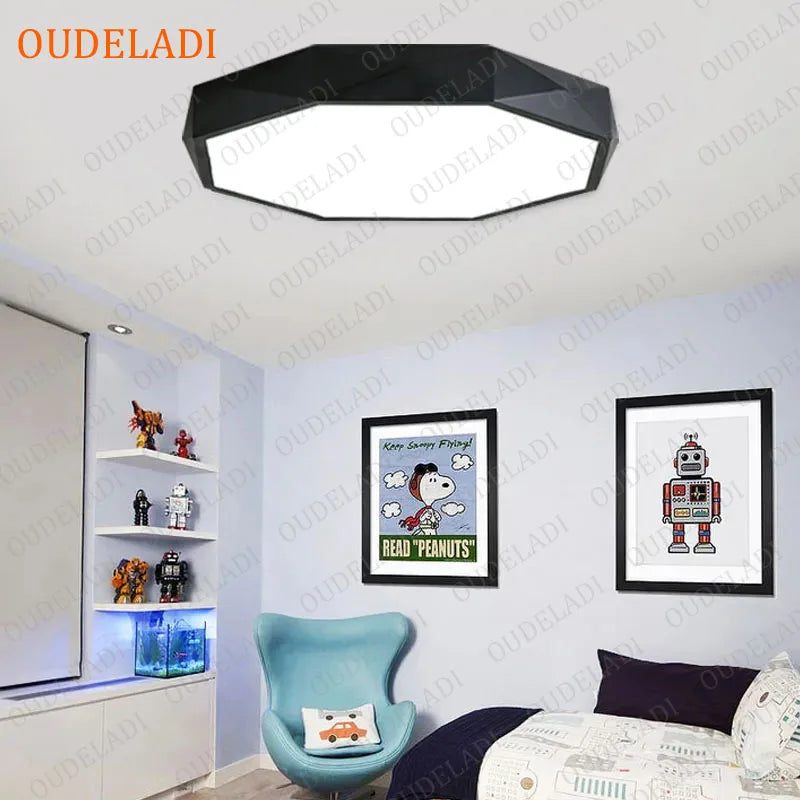 Axya Modern LED Ceiling Lamp Surface Mounted Kitchen Living Bedroom Kids