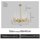 Axyaa LED Crystal Chandelier: Modern Luxury Tree Branch Design for Home Decor