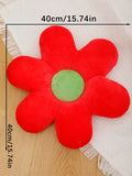 Axyaa Flower Petal Plush Throw Pillow Cushion Seating Multicolor Floor Pillows