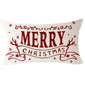 Axyaa Christmas Snowman Deer Pillowcase Set