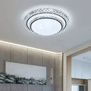 Axyaa Diamond LED Ceiling Light: White/Warm Light for Modern Home Decor