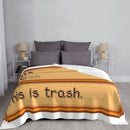 Axyaa Cozy Throw Blanket - Multi-Purpose Shaggy Decor for Beds & Travel