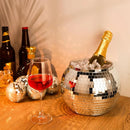 Axyaa Disco Ball Vase Planter Ice Bucket for Wedding Party Centerpieces