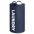 Axyaa Waterproof Foldable Laundry Basket with Padded Handle - Multi-Purpose Storage
