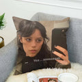 Jenna Ortega Body Pillow Cover 40x40 - Axyaa Decorative Cushion Case