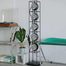 Axyaa Retro Metal Floor Lamp | Rotatable LED Standing Light for Home Decor