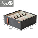 Axyaa Wardrobe Drawer Organizer Set for Underwear, Socks, Bras, Clothing Storage