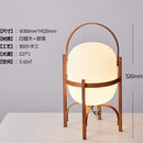 Axyaa Chinese Style Solid Wood Floor Lamp - Creative Lighting Fixture