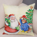 Axyaa Cartoon Bear Cushion Cover - Cute Animal Pillowcase for Sofa and Children's Room