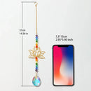 Axyaa Crystal Prism Suncatcher Dreamcatcher for Window Rainbow Home Decor Gift