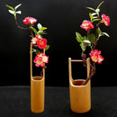 Axya Seafood Pose Bamboo Tube Sushi Sashimi Swing Plate