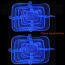Axyaa Silicone Stretch Lids: Reusable Food Seal Covers for Freshness & Storage
