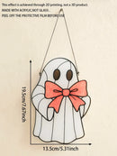 Axyaa Cute Ghost Hanging Decor, Acrylic Window/Wall Ornament for Festive Home Parties