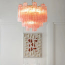 Axyaa Glass Vintage Villa Chandelier for Elegant Living Room, Bedroom, and Study