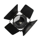 Axyaa 200W COB LED Par Lights with Barn Doors for Disco Party