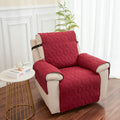 Axyaa Waterproof Single Seat Recliner Sofa Cover for Protection and Pet Anti Dirty