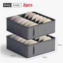 Axyaa Underwear Sock Bra Storage Box - 20/6/7/1 Grids Organizer Cabinets Drawers Pants