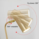 Axyaa Metal Wall Lamp Rotatable Sconce Lights E27 Bulb Iron Baking Painting