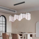 Axyaa Modern Acrylic Pendant Light Chandeliers LED - Indoor Staircase Hanging Lamp