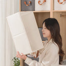 Axyaa Foldable Clothes Storage Organizer for Jeans, Sweaters, and T-shirts