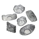 Axya Pure Tin Cup Mat Non-slip Retro Holder for Tea Ceremony