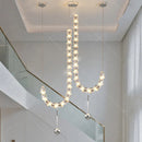 Axyaa Modern LED Pendant Chandeliers: Stylish Indoor Lighting for Living and Dining Rooms