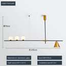 Axyaa Magic Bean Pendant Light: Luxury Nordic Style Chandelier for Home Decor
