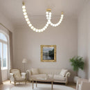 Axyaa Modern LED Chandelier for Dining Room & Living Room