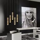 Axyaa Spherical LED Chandelier for Modern Decor