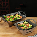 Axya Multi-Person BBQ Stove & Alcohol Furnace Grill Plate: Non-Stick Fish Grill