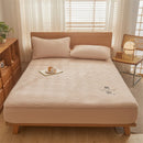 Axyaa Class A Raw Cotton Soybean Mattress - Embroidered & Dye-Free, Thickened & Machine Washable