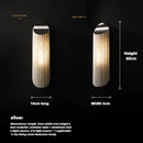 Luxury Axyaa Italy Tassel Wall Sconces Light Silver Gold