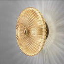 Axyaa Smoke Gray Amber White Glass Wall Lamps for Modern Living Room Lighting