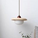 Axyaa Wabi Sabi Travertine Pendant Light - Nordic Marble Hanging Lamp