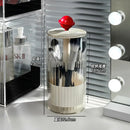 Axyaa Makeup Brush Holder with Automatic Lift and Dustproof Lid