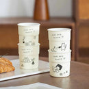 Axyaa Cute Cat Illustrations Ceramic Latte Mug