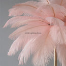 Axyaa Nordic Feather Floor Lamp for Stylish LED Interior Lighting