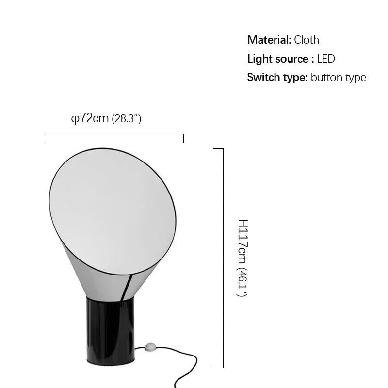 Axyaa Nordic Modern Floor Lamps - Minimalist Artistic Lighting Fixtures