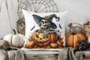 Axyaa Halloween Witch Cauldron Pillow Cover for Sofa Bedroom Car