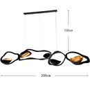 Axyaa Modern Indoor LED Chandelier Pendant Lights Ceiling Lamp